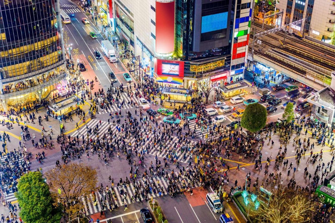 涩谷中心 ! 涩谷十字路口 109 Shibuya Scramble Crossing 高速无限制网络#703 Apartment Tokio Exterior foto